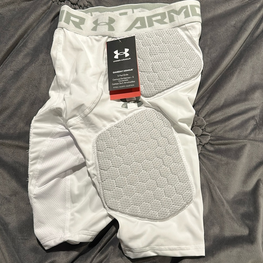 Football padded girdle for youth